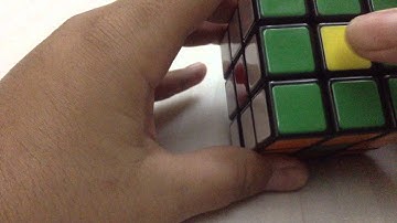 Rubik Cube pattern- Six Dots. Super Easy method!!!! STEP BY STEP!!