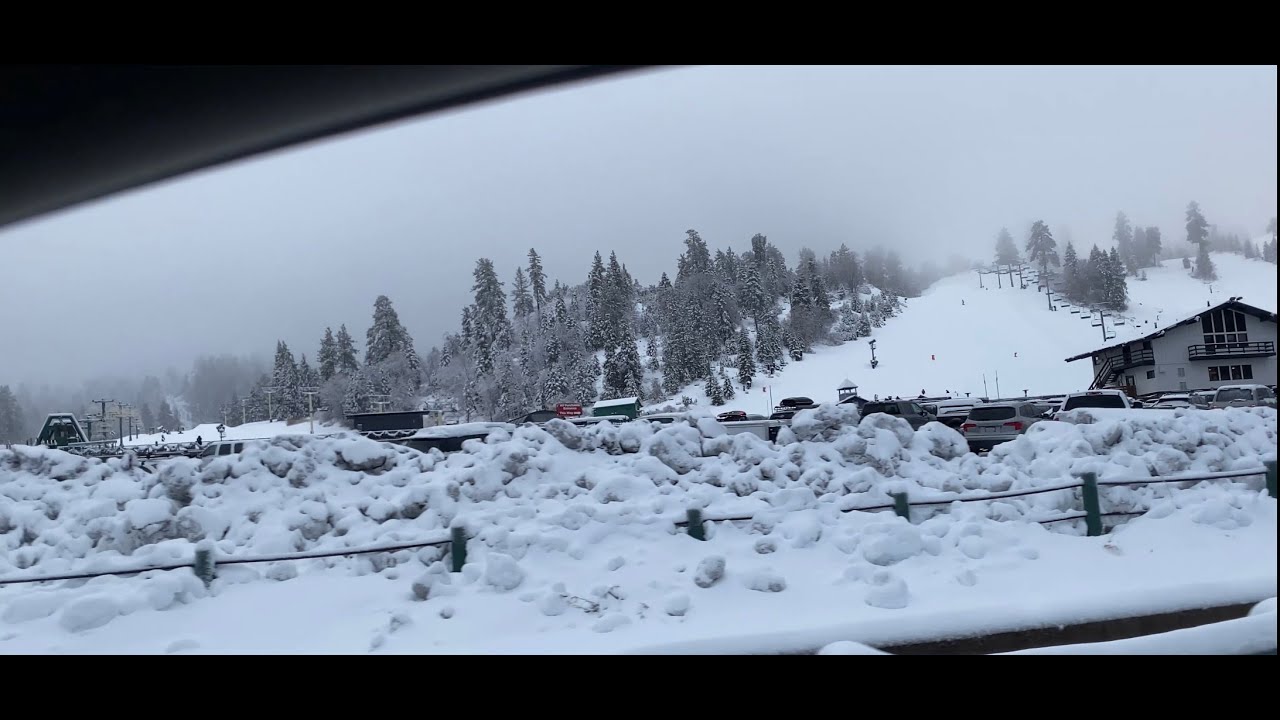 Big Bear CA Snow Update For January 1 2023 Keep It Safe Out There