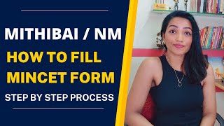 HOW TO FILL MiNCET (NM/MITHIBAI ) COLLEGE ENTRANCE EXAM 2022 FORM STEP BY STEP / COMPLETE PROCESS screenshot 3