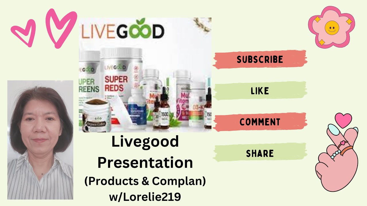 LIVEGOOD PRESENTATION (about products and complan)