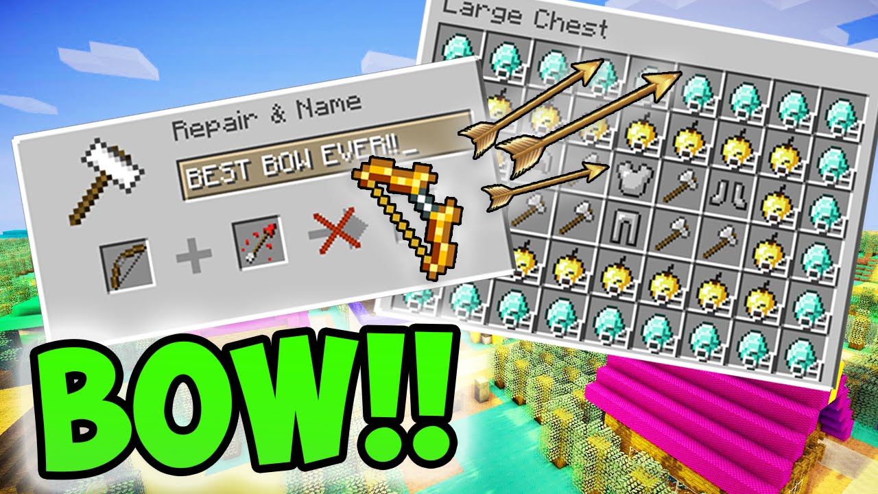 Best Bow Hits Ever Minecraft Money Wars 1 9 Solo 42 Youtube