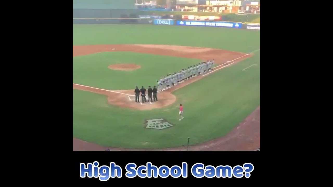 A High School Baseball Game in Texas |  Goodness, that stadium was packed