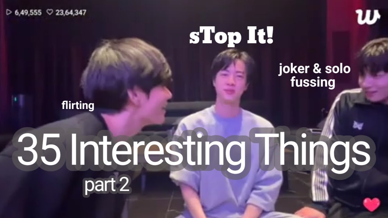 35 интересных фактов. Джин так расстроен. Тэкук продолжают флиртовать. И кое-что сомнительное