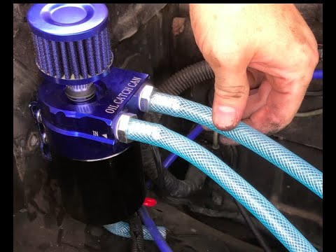 HOW TO INSTALL OIL CATCH CAN INTAKE TURBO DIESEL GAS PAJERO SHOGUN DELICA L200 L400 MITSUBISHI