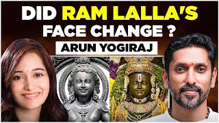 IS AYODHYA RAM LALLA'S GEZICHT VERANDERD? ARUN YOGIRAJ GODDELIJKE ERVARINGEN VAN BEELDHOUWER! @pr...