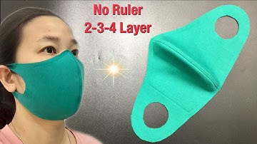 🔥🔥SPECIAL DESIGN: 2 LAYERS (3 - 4 layers), no RULER, no elastic, no touch nose & mouth, just print