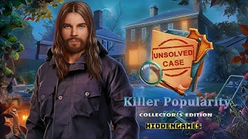unsolved case killer popularity  full walkthrough
