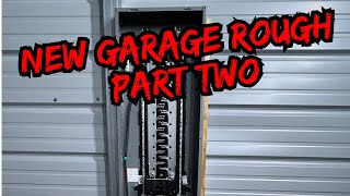 Shop Electrical Rough in - Part 2