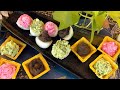 Rasgulla & Canapés Desert | Paan, Chocolate, Rose Strawberry #RasgullaDesert  #Rasgulla&Canapes
