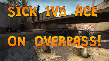 SICK 1v5 Ace on Overpass