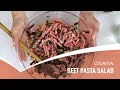 Entrée: Beet Pasta Salad
