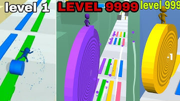 LAYERS ROLL MAX LEVEL ✨🍭- All Levels Gameplay Walkthrough Android, iOS v.5