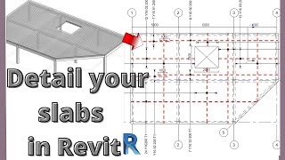 Detailing of slab reinforcement in revit_  detail rebar in floors in Revit structure Part 1