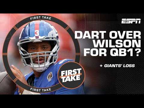 Giants starting JAXSON DART?! 'Let's see if he can handle the HEAT' - Peter Schrager 🔥 | First Take