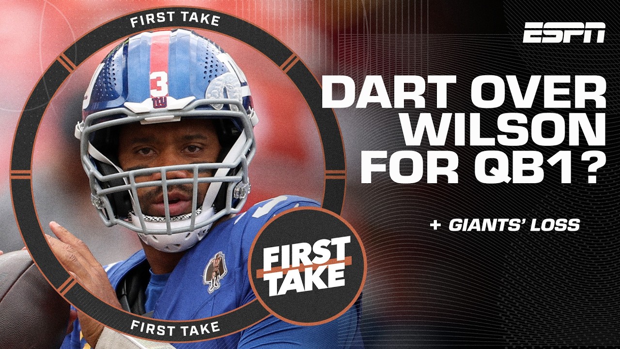 Giants starting JAXSON DART?! 'Let's see if he can handle the HEAT' - Peter Schrager 🔥 | First Take