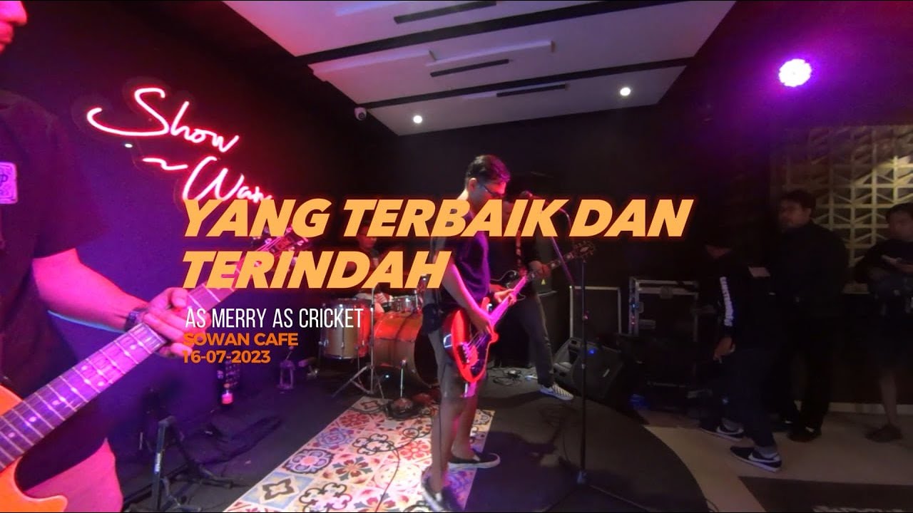 AS MERRY AS CRICKET - YANG TERBAIK DAN TERINDAH (Live at Sowan - TXT MV Launching Party)