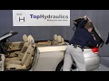 How to Manually Close and Open The Top (Quick Version) - BMW E93 3-Series - Top Hydraulics, Inc.