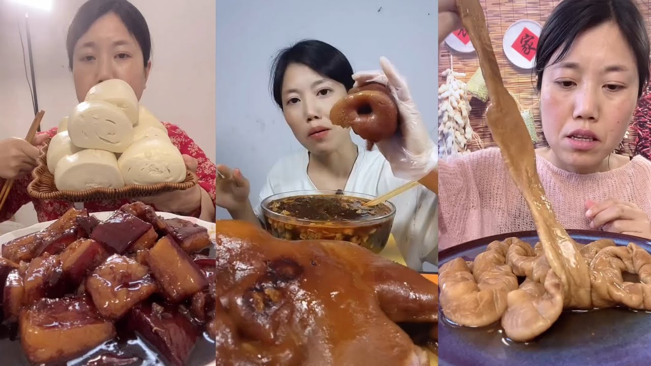 Food #3 :Eat pig brain belly pork 🤤😋{ Seav Hor} Noodles🍜🍜.#belly #yummy  #mukbang 