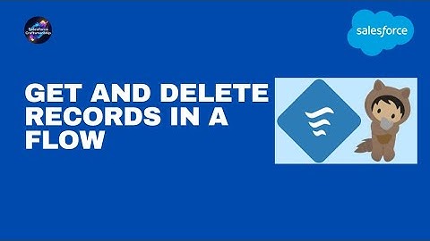 3. Get and Delete Records in a flow