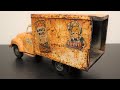1956 Tonka Minute Maid Delivery Box Truck Restoration