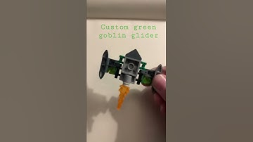 Custom green goblin glider from Spider-Man