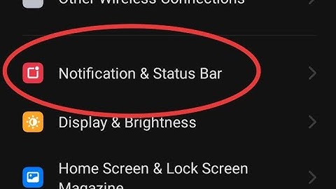 Notification Settings in OPPO a5s, A5, A7, a71, a3s, a37, a83 (OPPO Phone) 2023
