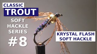 Fly Tying a Krystal Flash Soft Hackle Wet Fly screenshot 3