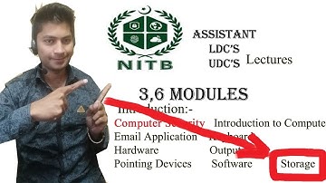 #Part_7 #Storage #Objectives #Assistant, UDC