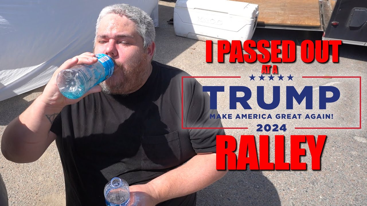 Kidbehindacamera goes to a Trump Rally