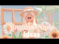 Youtube name ideas