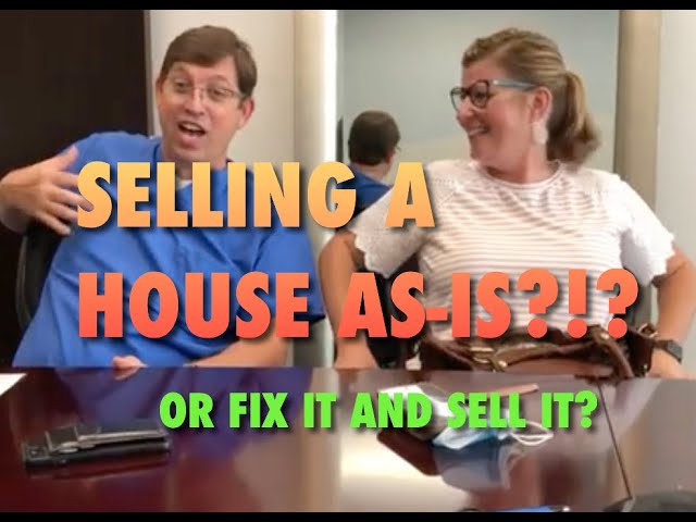 Selling a House As-is