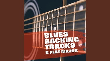 B Flat Major Blues Backing Track, Loopable No Fade, 145 BPM