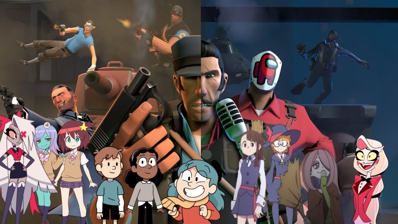 Dark Weiss episode 238: If TF2 was mixed with other games reaction