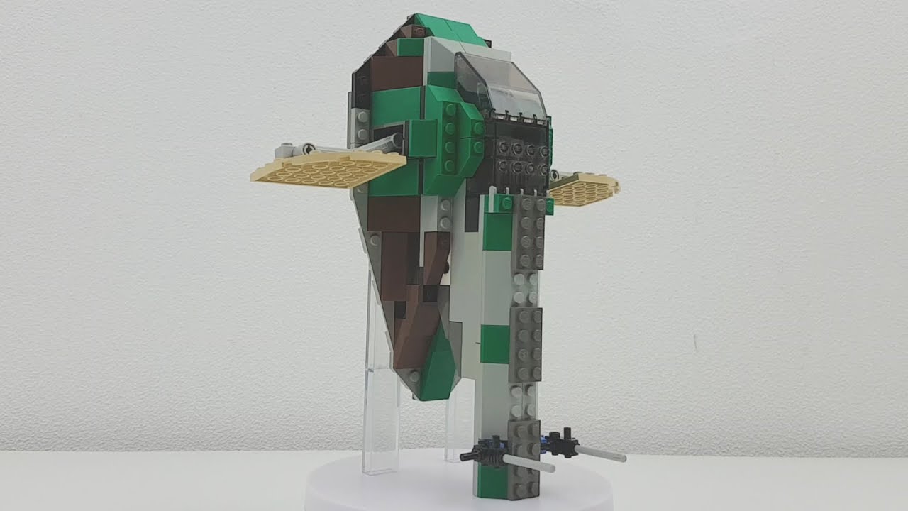 Lego Star Wars Slave I (7144) - Speed Build - YouTube