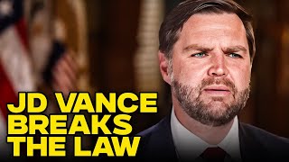 JD Vance Travels To England And Immediately Breaks The Law