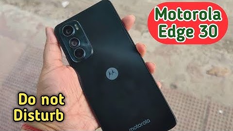 How To Enable Do Not Disturb Setting In Motorola Edge 30,Dnd Setting Kaise Enable Kare