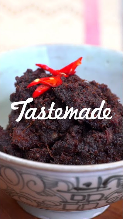 Rendang Tradisional ala Minang - Beef Rendang