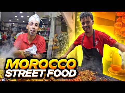 The Most Delicious Moroccan Street Food In Rabat الرباط، المغرب I Street Food Explorer