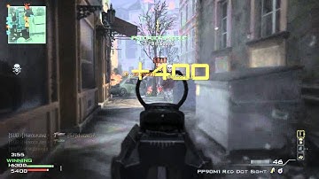 MW3 Triple/multikill with every gun: PP90M1