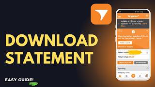 How to Download a Tangerine Bank Statement in PDF