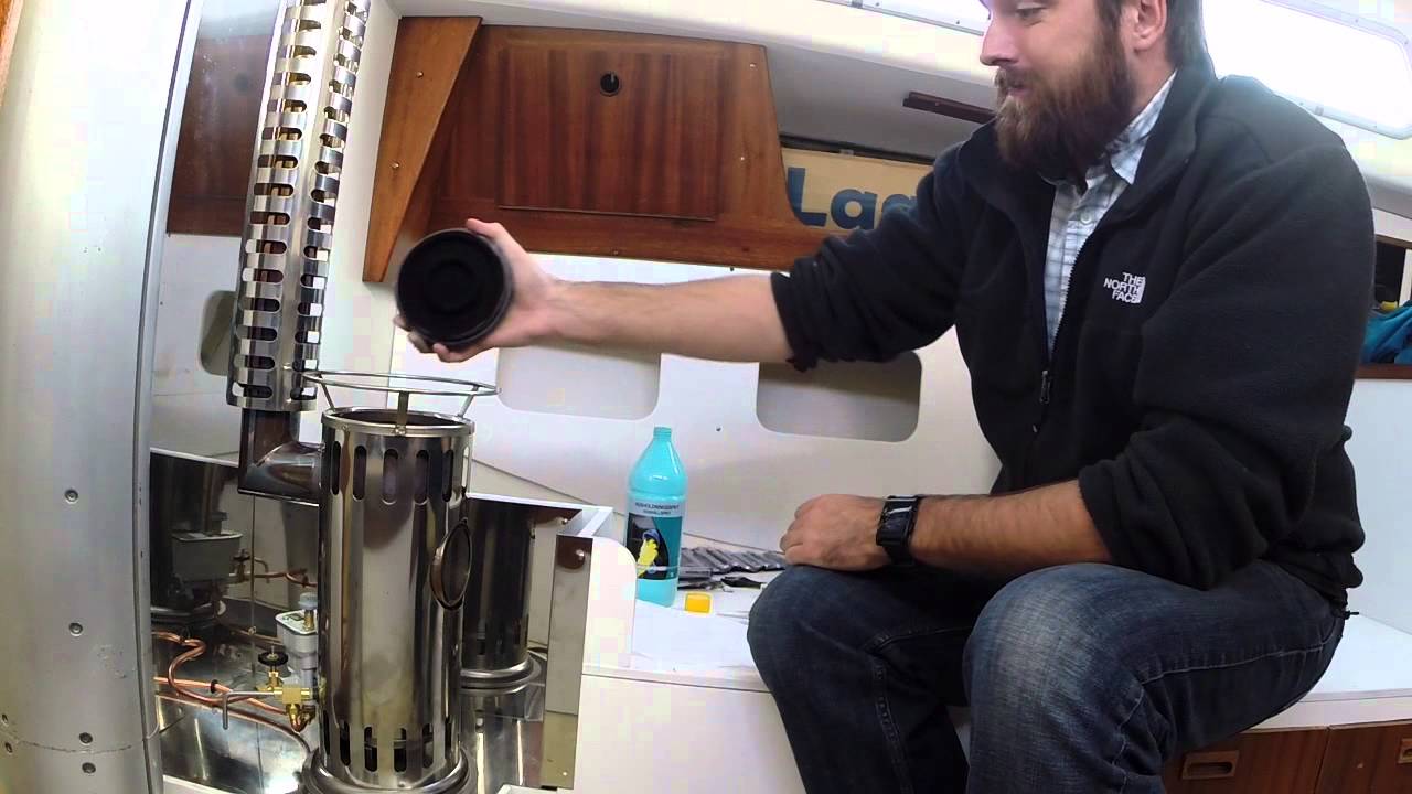 Sail Life - How to light a Refleks diesel stove (Refleks 66)
