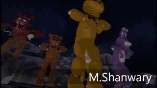 (MMD x FNAF)Just Gold (Voice G.Freddy)