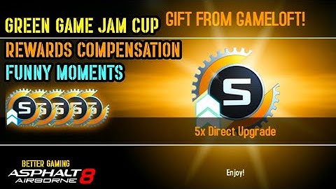 5x S Class Direct Upgrades | Rewards Green Game Jam Cup, Asphalt 8, Update62