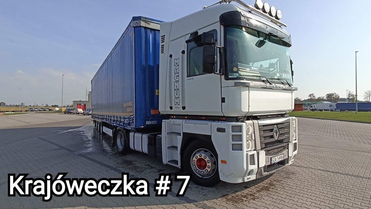 Krajóweczka # 7 Prezentacja wnętrza Renault Magnum Salonka.