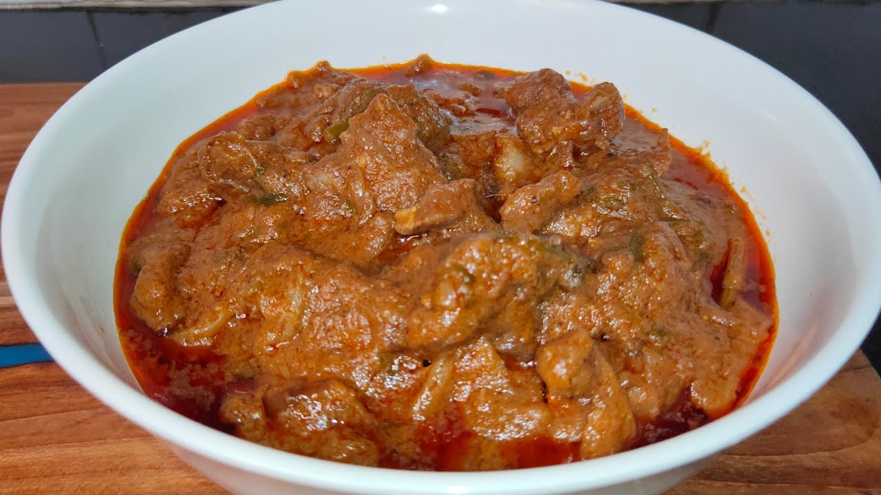 Kelsa Siam Dan/Spicy Masala Mutton Curry/Mizo Eisiam ...