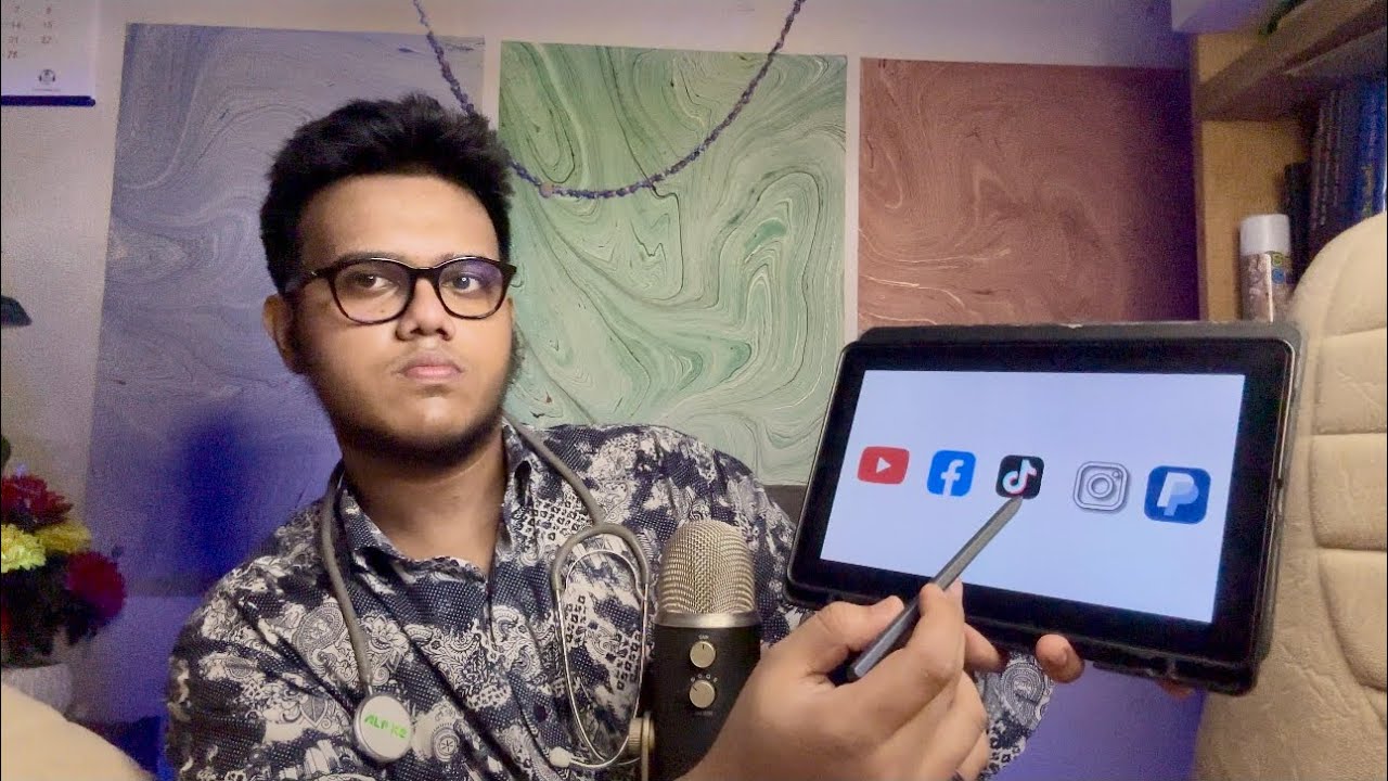 ASMR Fast Cranial Nerve Exam