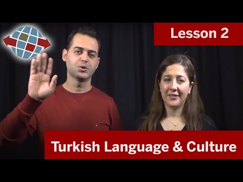 IU CIBER Turkish Language and Culture Module 2: Greetings and Farewells