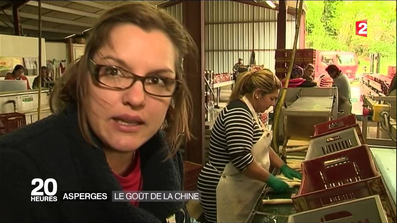 L'asperge de Chine vs la Française, avril 2016