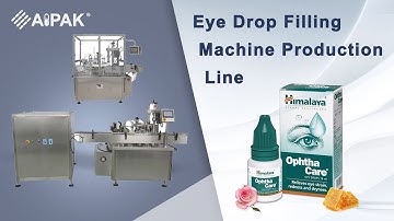 Aipak Full Automatic High-speed Eye Drop filling Machine Production Line