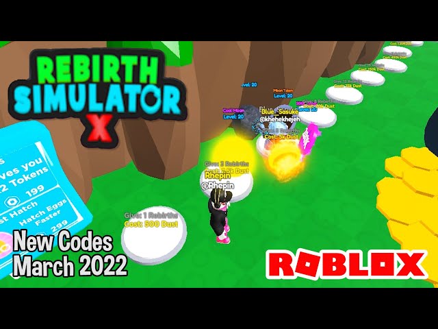 Rebirth Simulator X Codes - Try Hard Guides